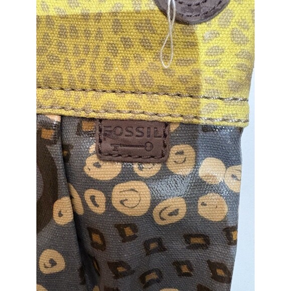 Original FOSSIL Key Per Purse Crossbody Boho Handbag - Floral Print - Picture 3 of 11